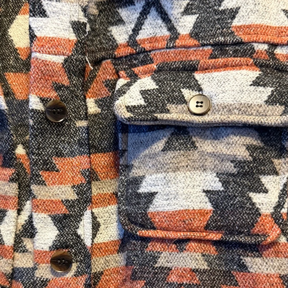 Aztec Patterned Shacket - Picture 3 of 6